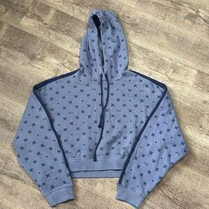 Victoria’s Secret Blue Patterned Hoodie